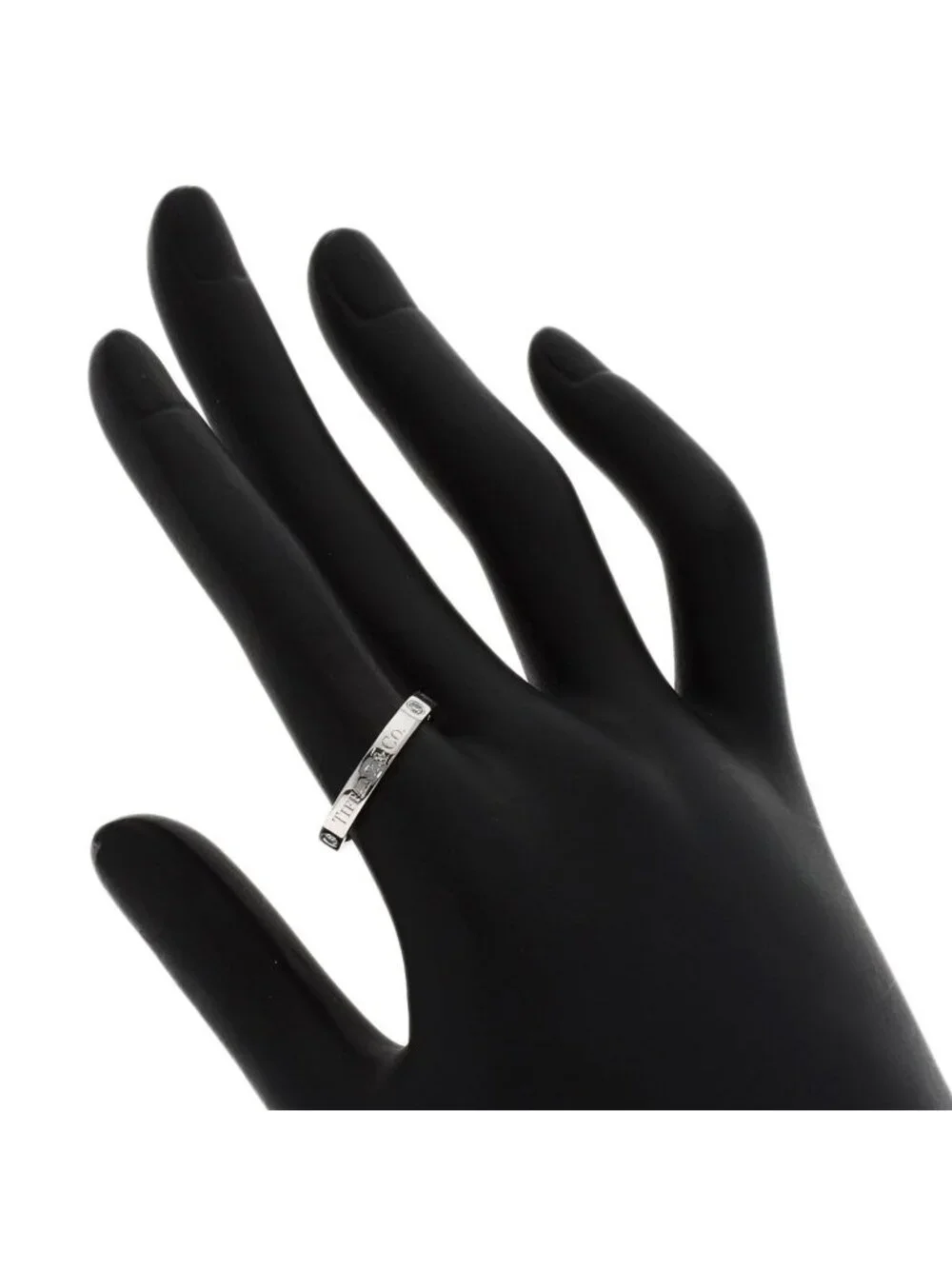Tiffany & Co Flat Band Diamond Ring